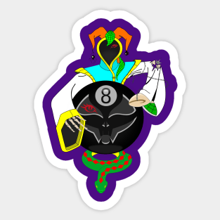 Fortune teller Sticker